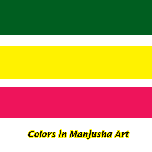 Colors in Manjusha Art