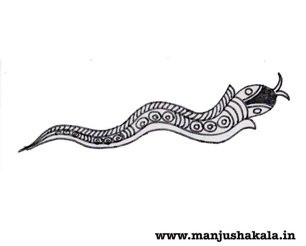 Snakes in Manjusha Art